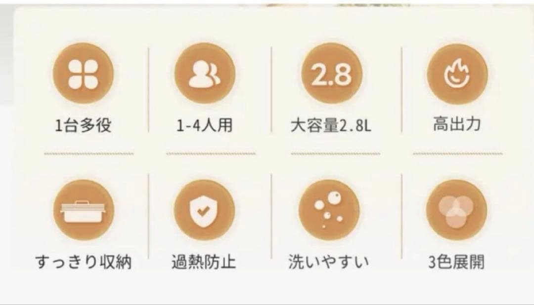 ✨新品✨　SOLEMOOD ホットプレート　深鍋　たこ焼き　プレート　３枚セット