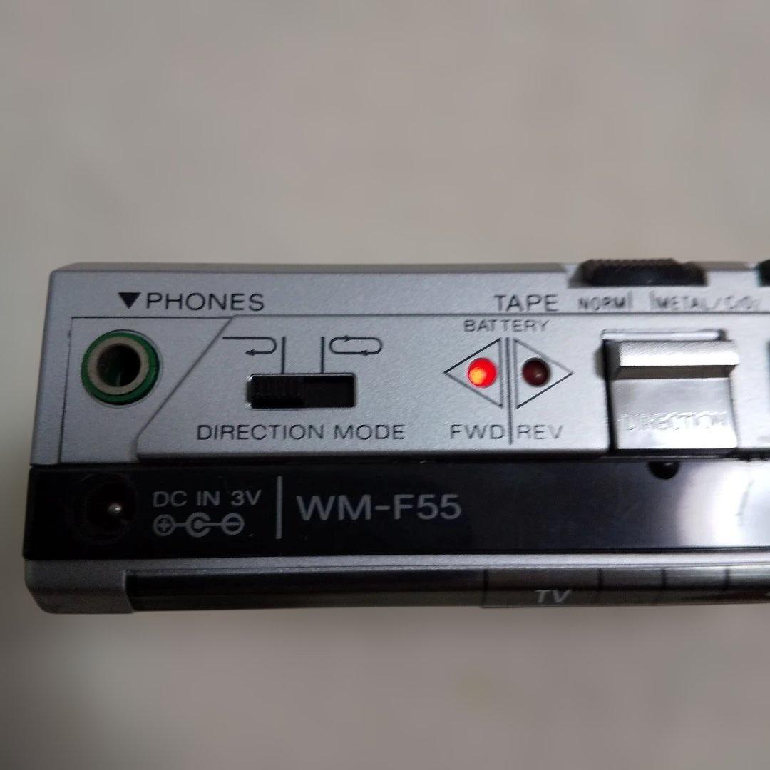 SONY ソニー カセットウォークマンＷＭ−F55 通電確認済　ジャンク 現状品
