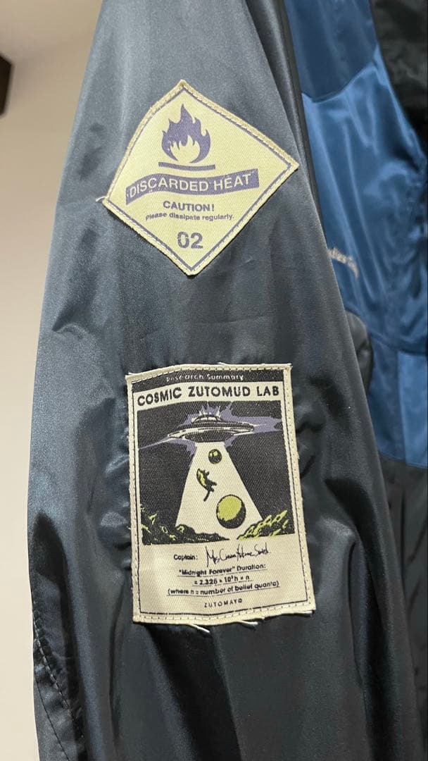 ミュージシャン ZUTOMAYO Cosmic Nylon Jacket Space Navy