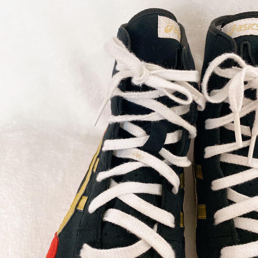 レア♡asicsレスリングシューズ　ボクシングシューズ　スニーカー　靴27㎝