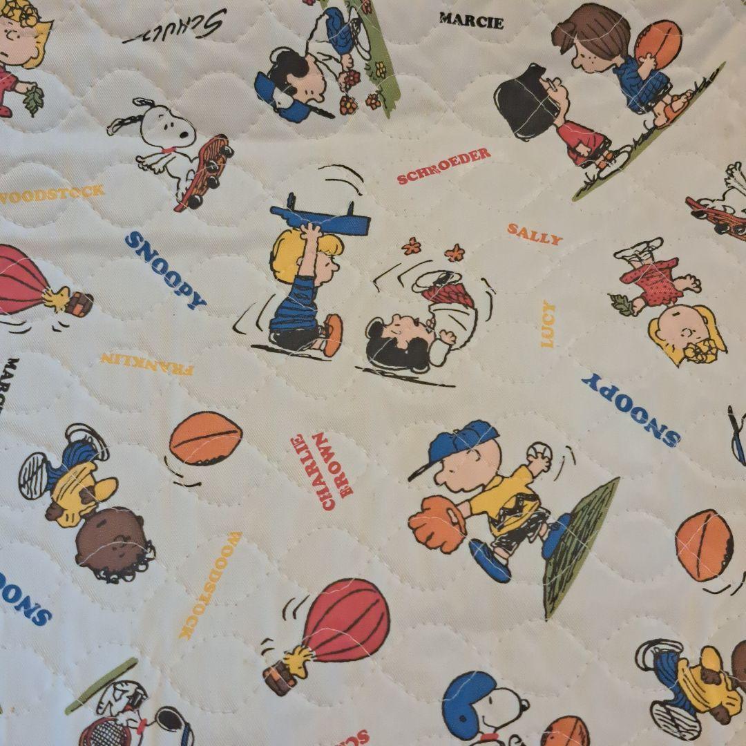 スヌーピー キャラクターポーチ 昭和レトロ　ピーナッツ　ビンテージ　マルチケース