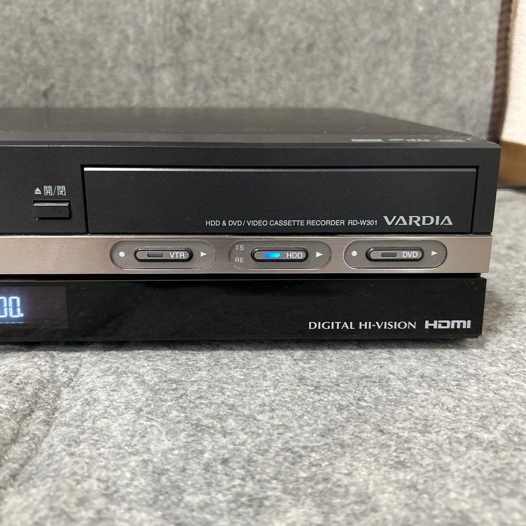 【HDD/DVD/VHS内蔵の3 in 1モデル】TOSHIBA RD-W301