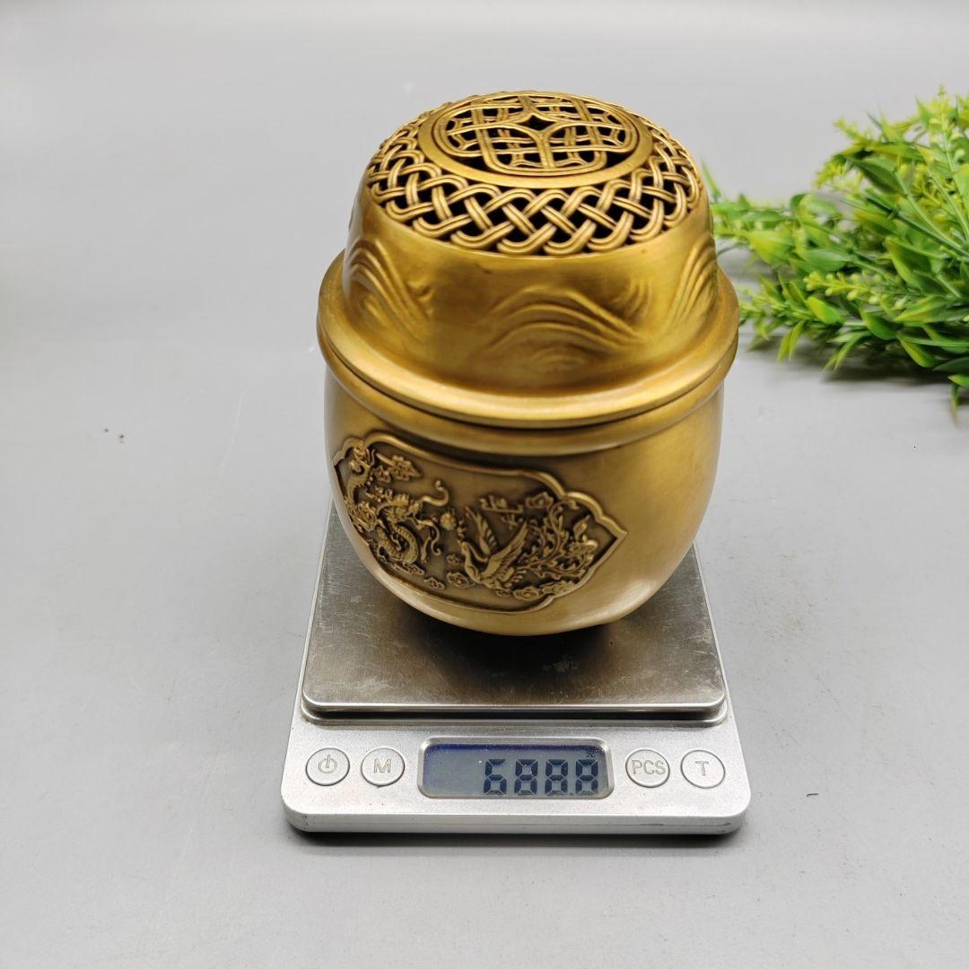 銅 細工 香炉 香道具 茶道具 装飾品 工芸品 置物