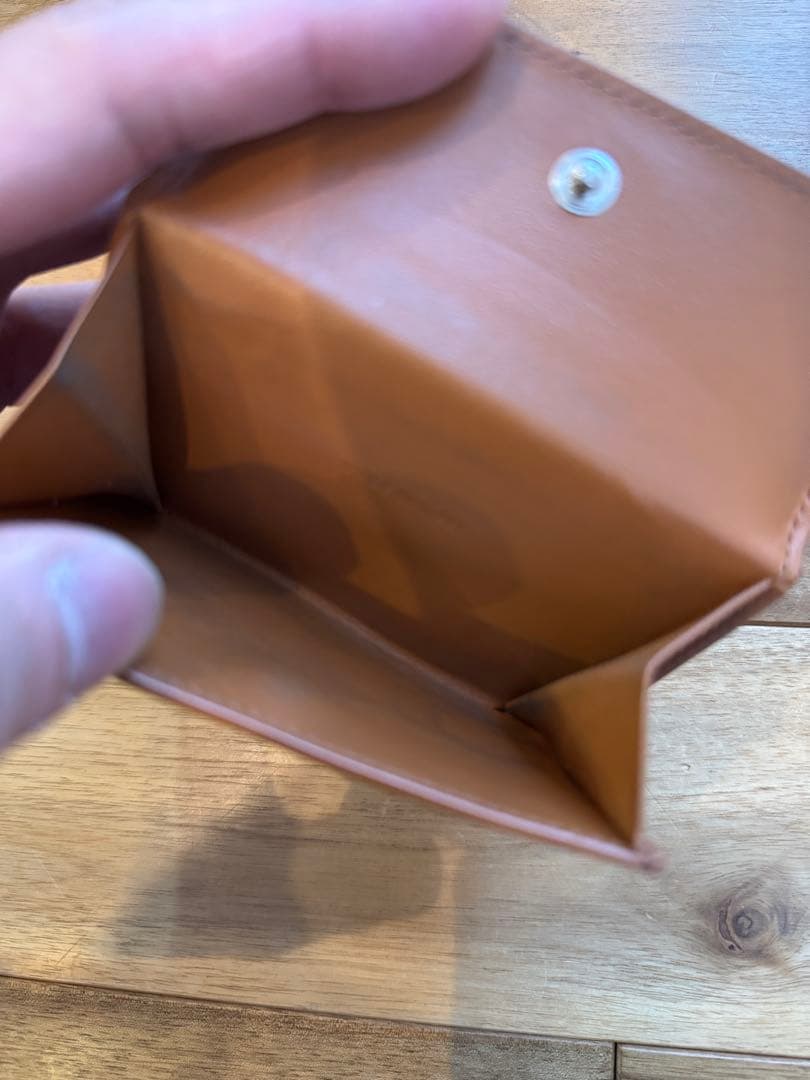 JIL SANDER ジルサンダー　CAMEL 三つ折り財布　美品
