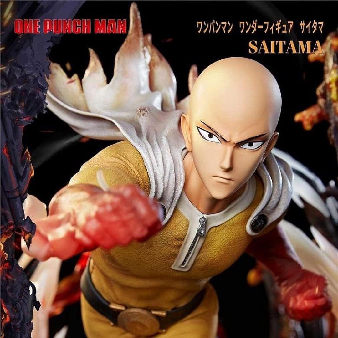 ユニークアートスタジオ ワンダーフィギュア ワンパンマン サイタマ マジ殴り
