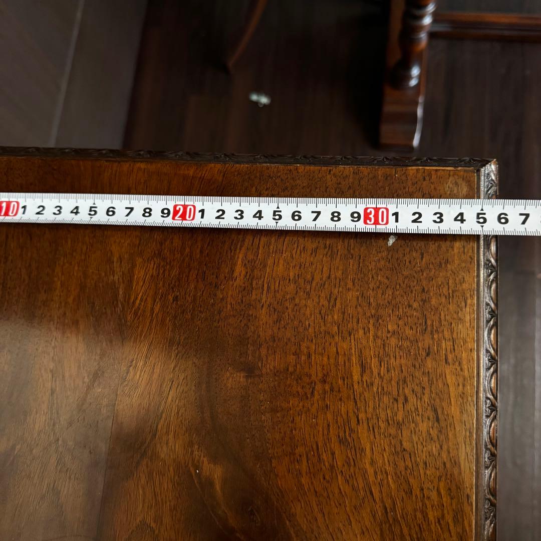 アンティーク　木製レコードラック　ミュージックキャビネット　ミッドセンチュリー