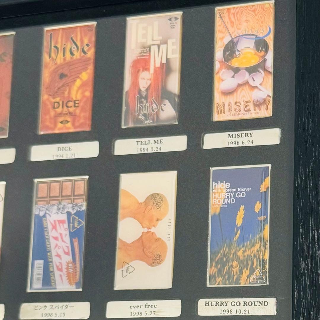 超希少 完全受注生産 hide 20周年アニバーサリーピンズセット