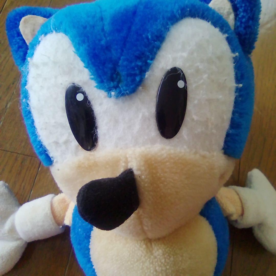 90年代平成レトロ　ソニックぬいぐるみ