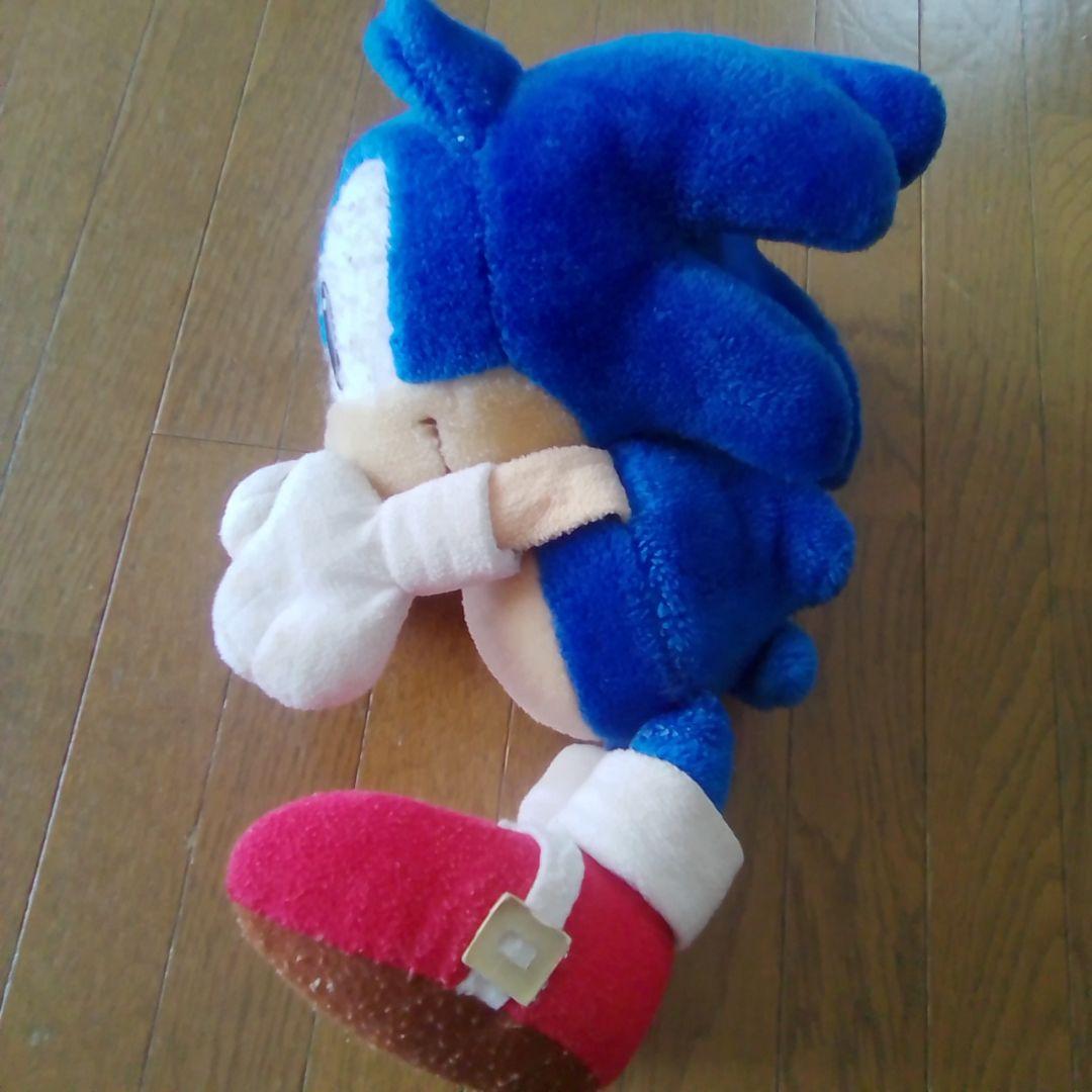 90年代平成レトロ　ソニックぬいぐるみ