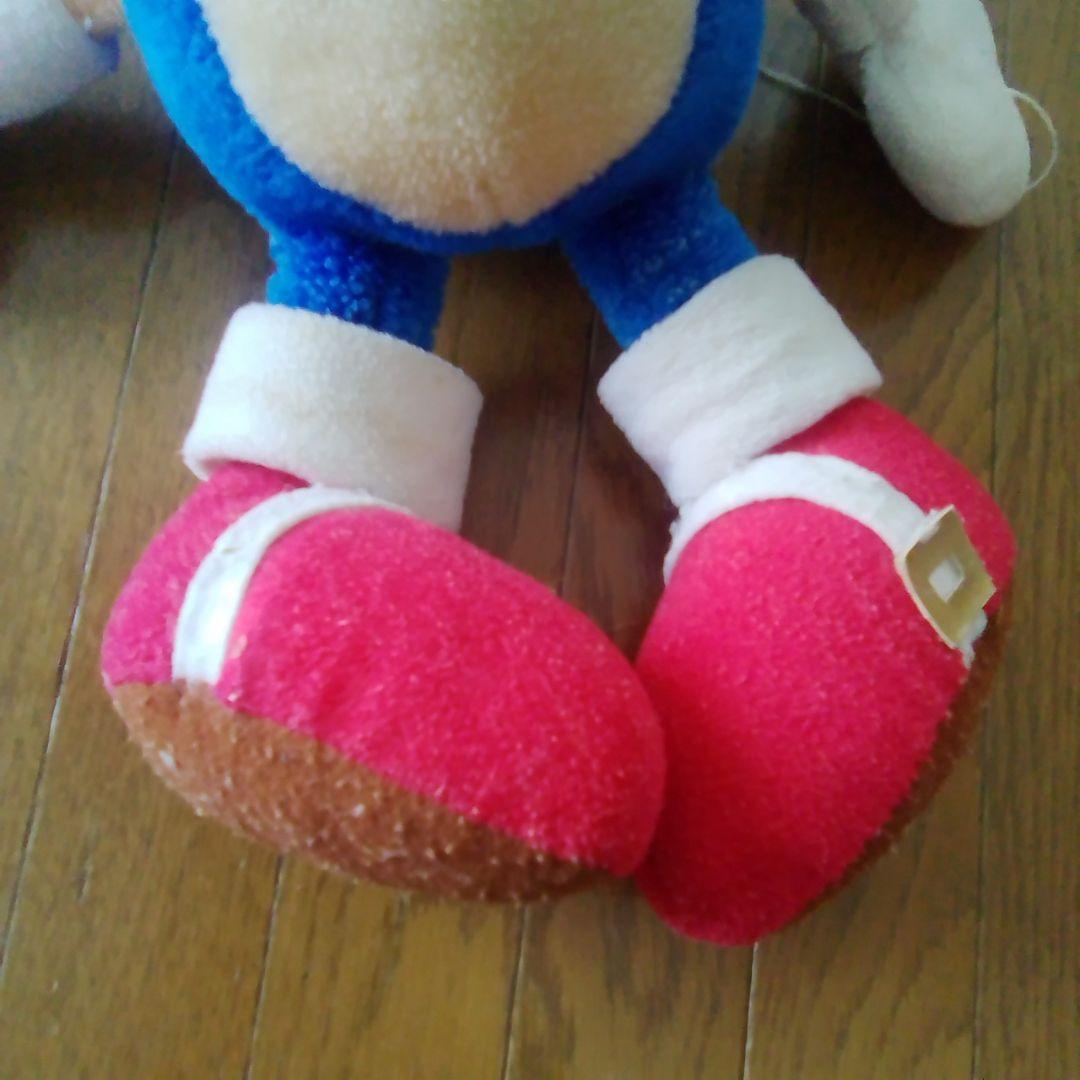 90年代平成レトロ　ソニックぬいぐるみ