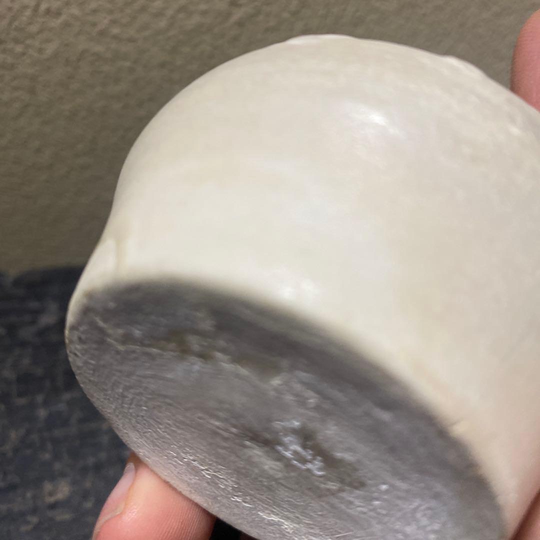 中国美術　古玩　白磁水滴