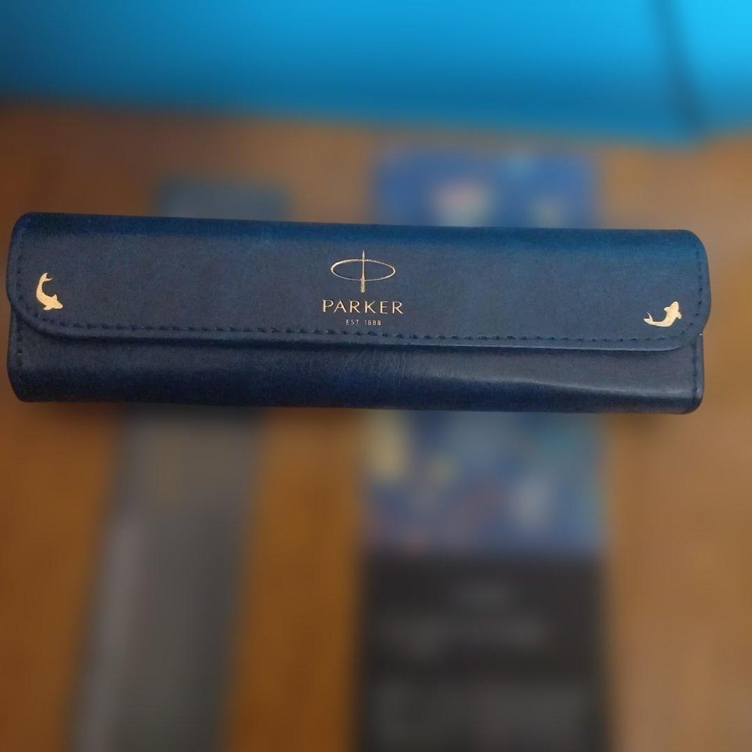 新品未使用　稀少　PARKER 万年筆セット 鯉