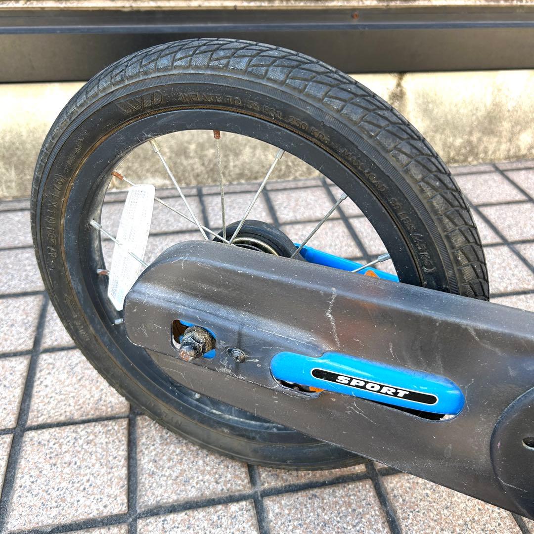 【現状品】ストライダー 14X ブルー（キックバイク/ペダル付）たのめる便発送