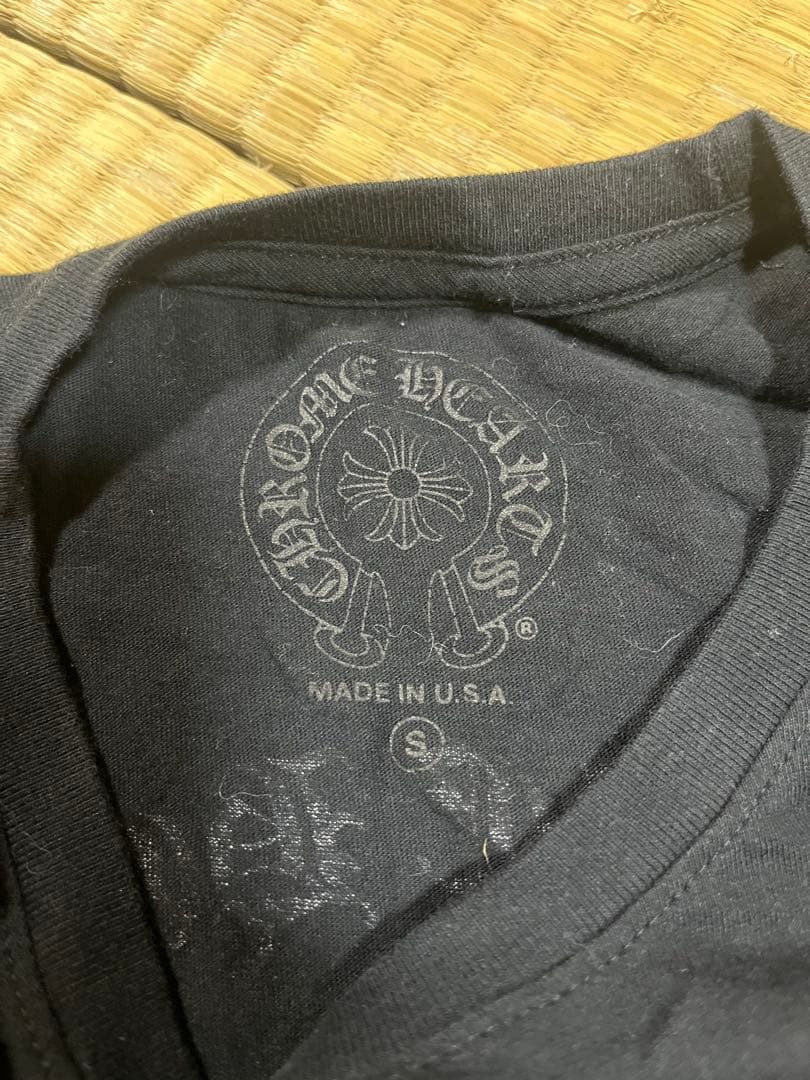 Chrome Hearts ブラック ロングスリーブ Tシャツ