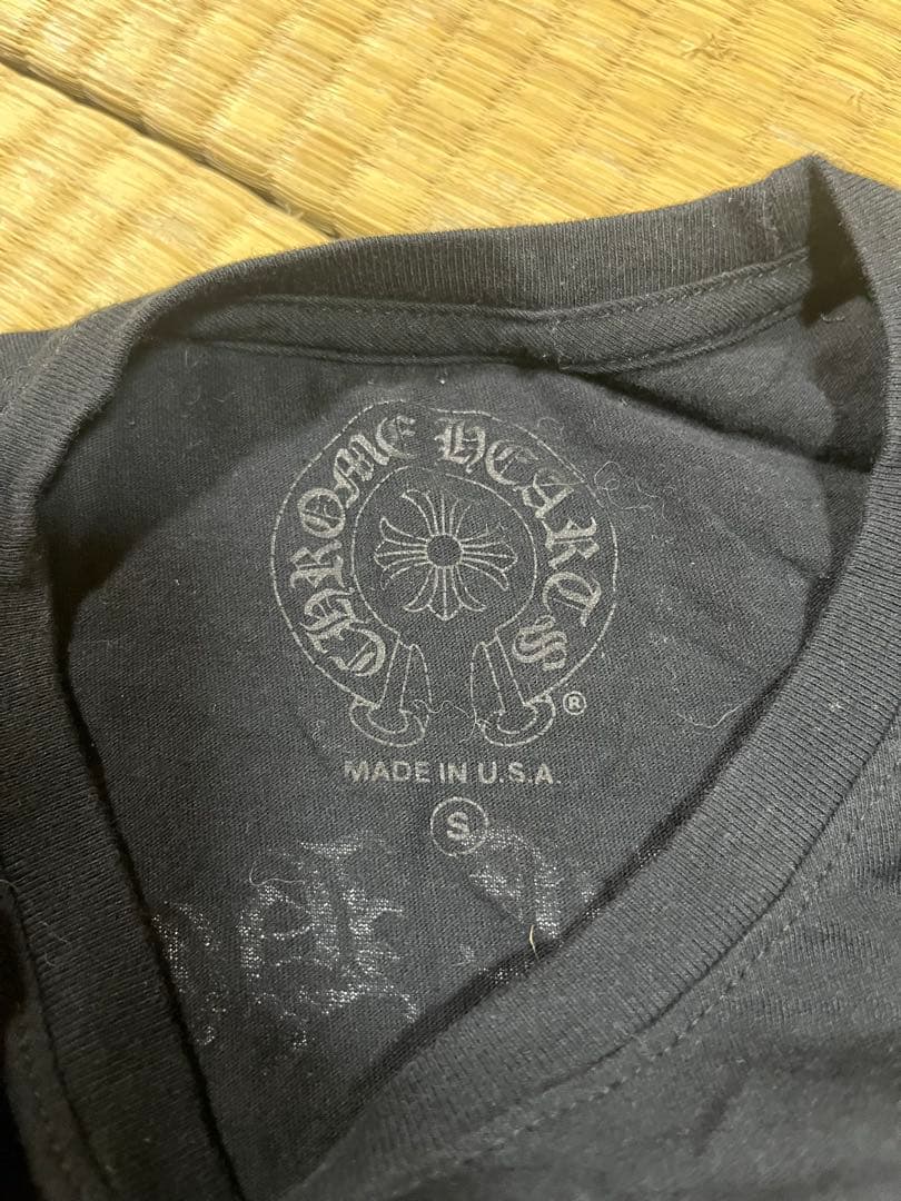 Chrome Hearts ブラック ロングスリーブ Tシャツ