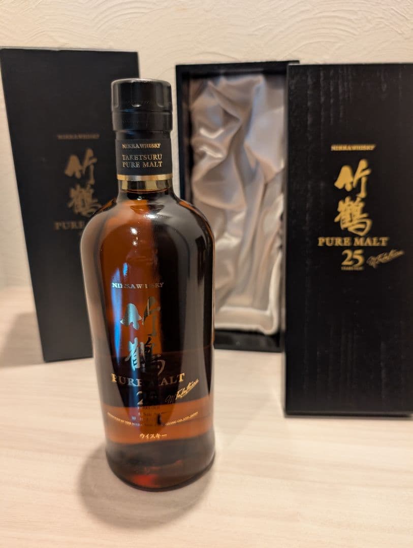 正規品ニッカ竹鶴25年NIKKA TAKETSURU PURE MALT 25年