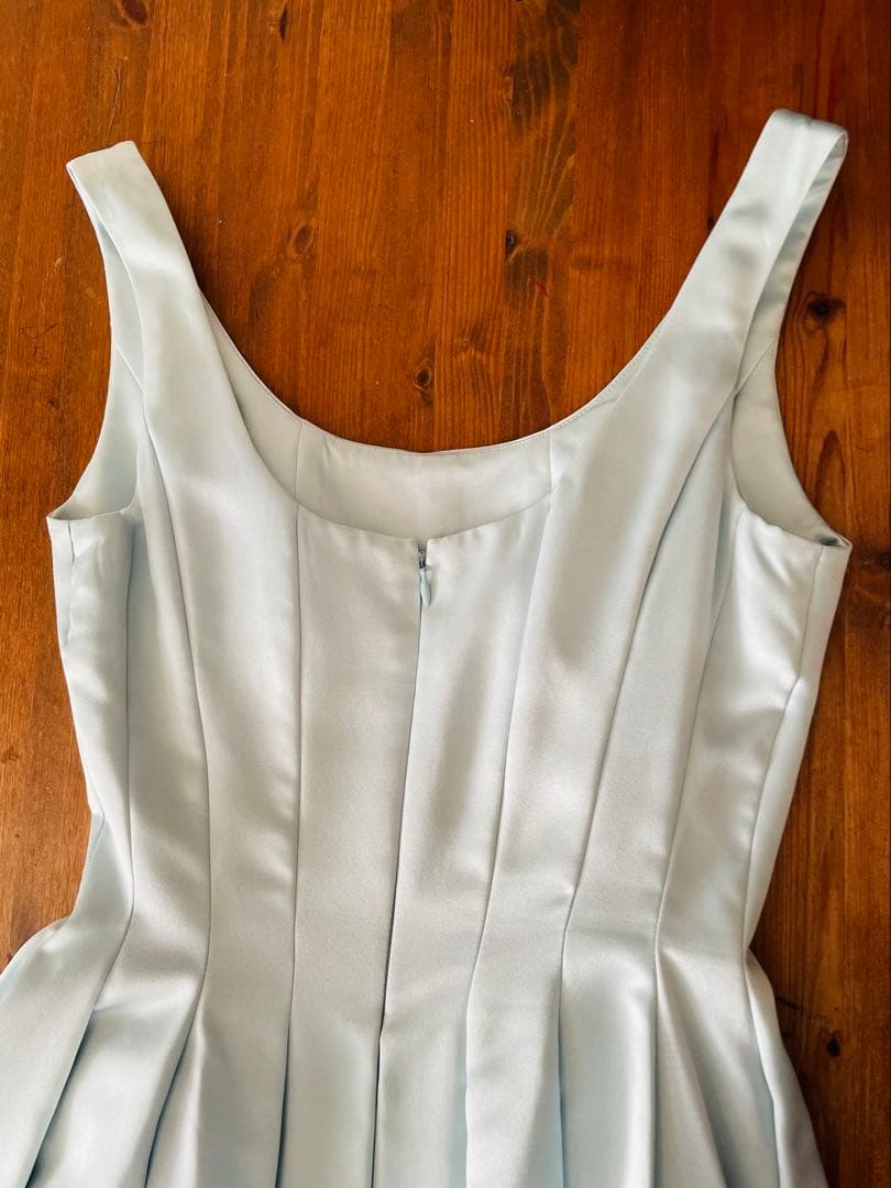 水色 ロングドレス　演奏会