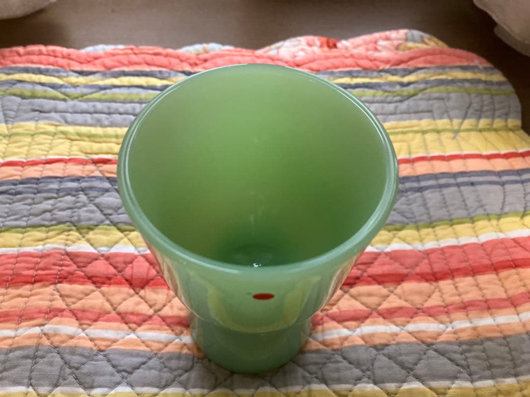 アンカーホッキング　ミルクガラス製　エッグスタンド　2個セット