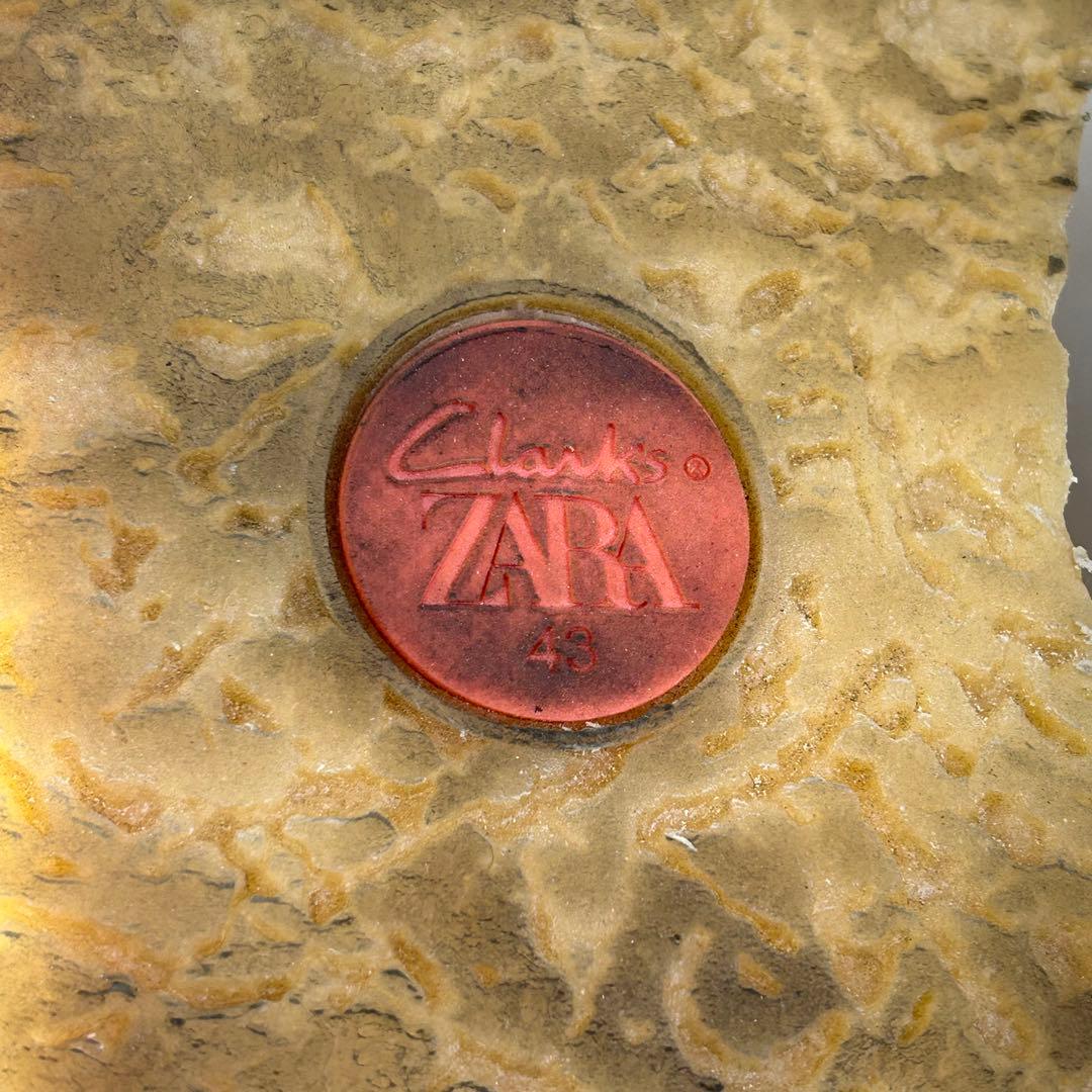 【極美品 激レア】Clarks × ZARA ワラビー ハラコ 定3.5万 43