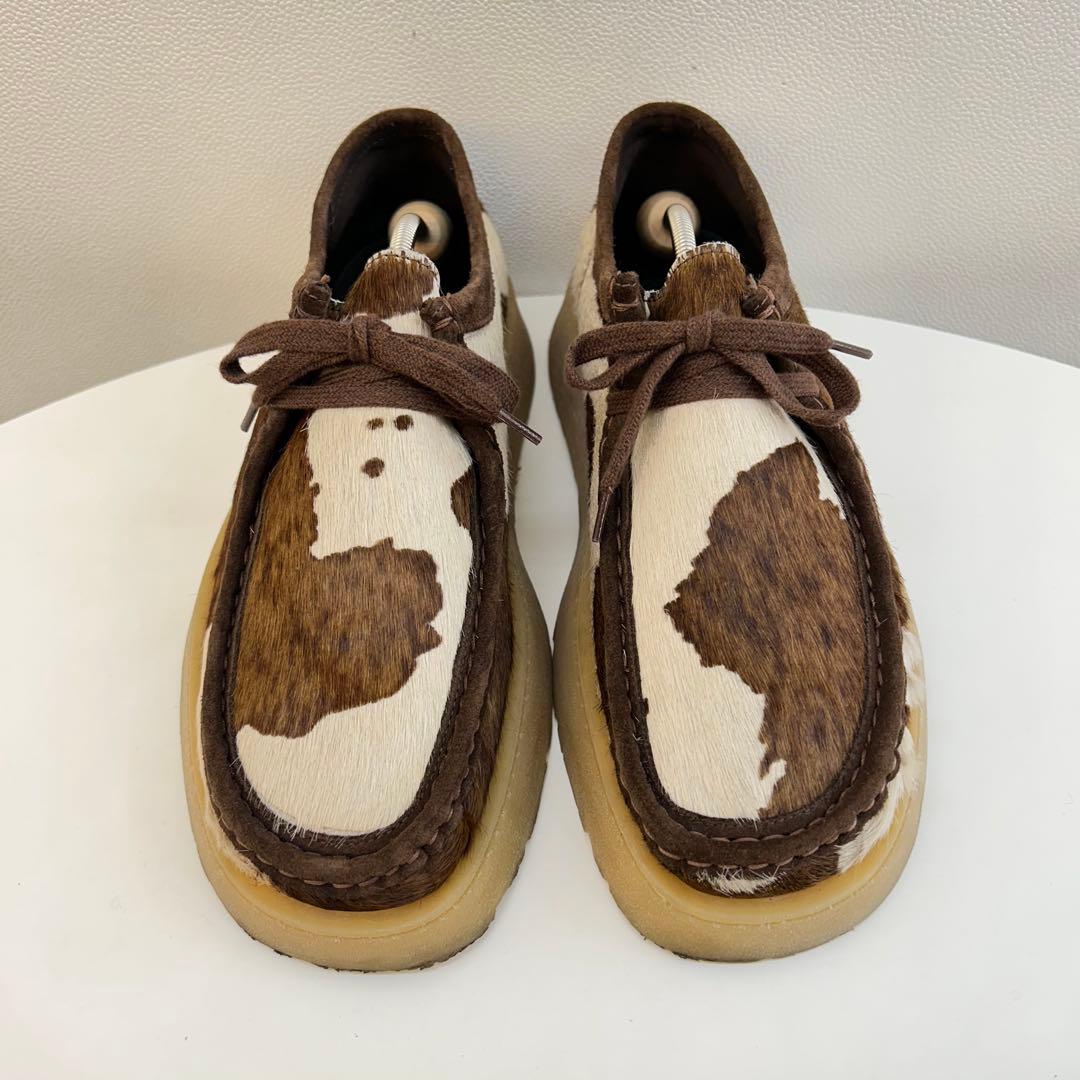 【極美品 激レア】Clarks × ZARA ワラビー ハラコ 定3.5万 43