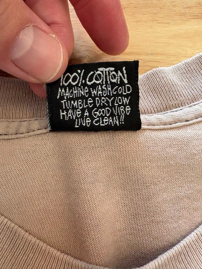 90s Stussy 黒タグ シャドーマン Tシャツ　USA製