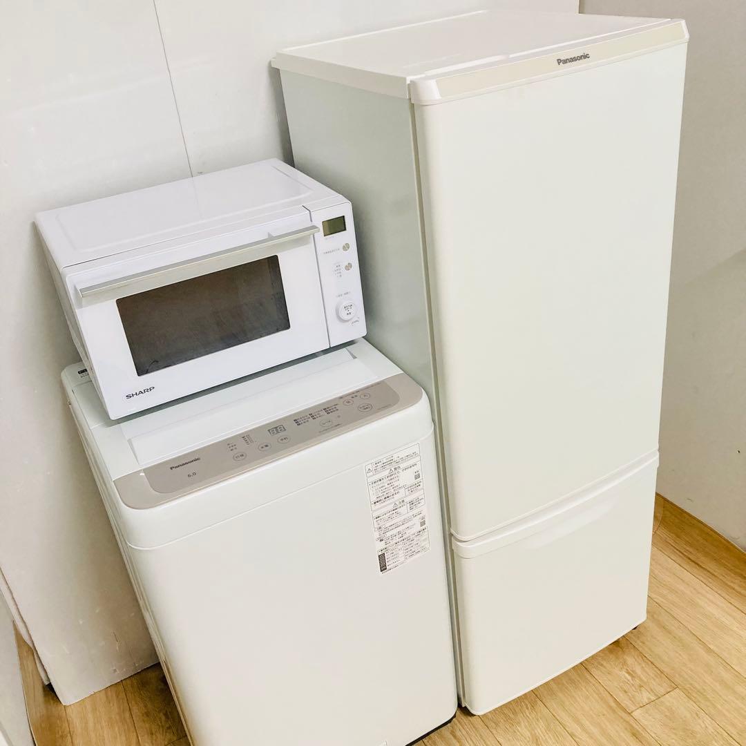 歳末セール開催中❗️1人暮らし家電セット❗️大阪、大阪近郊配送と設置無料D