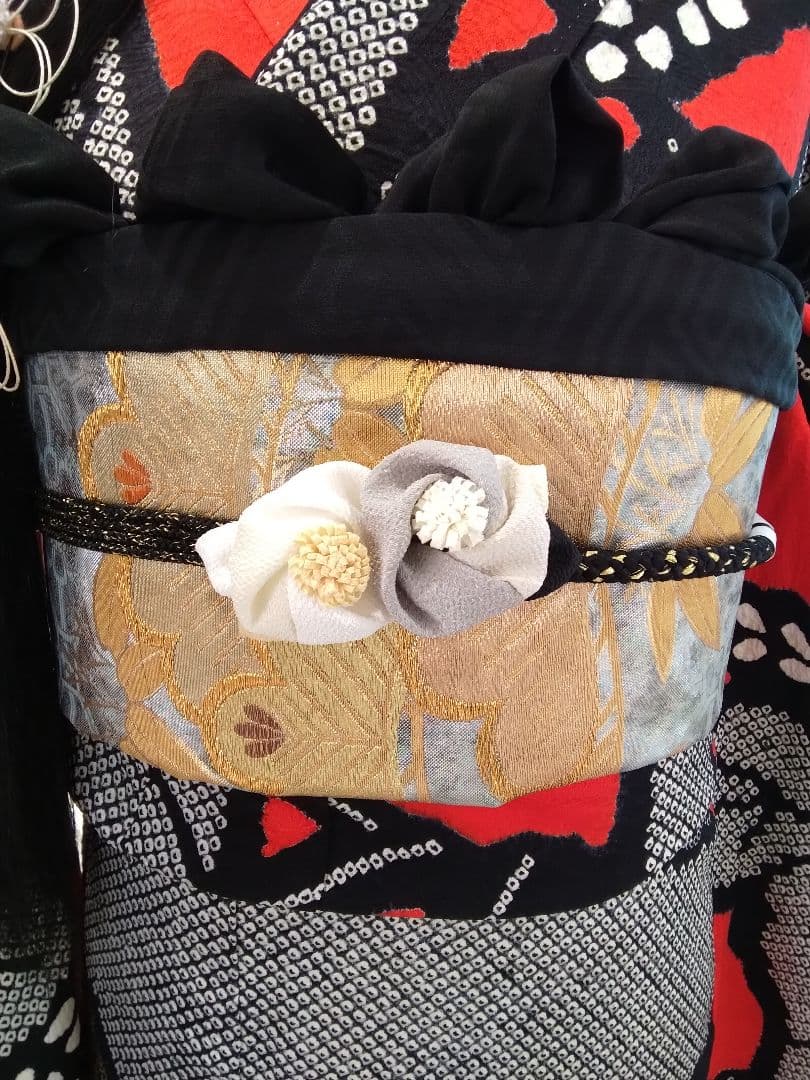 振袖フルセット、正絹総絞り、成人式、重ね衿、帯揚げ帯締め、本佐賀袋帯、襦袢