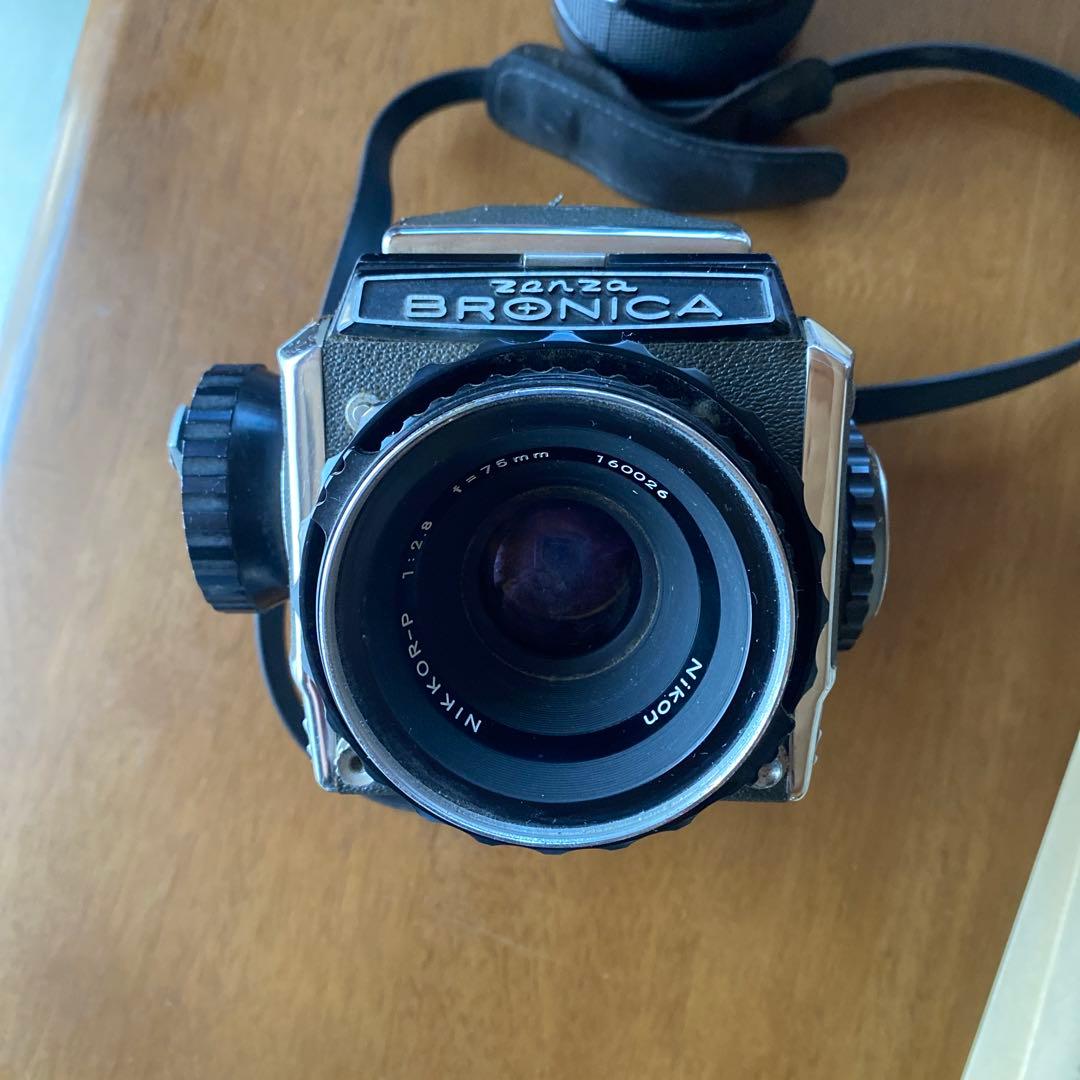 Zenza Bronica 一眼レフカメラ Nikkorレンズ