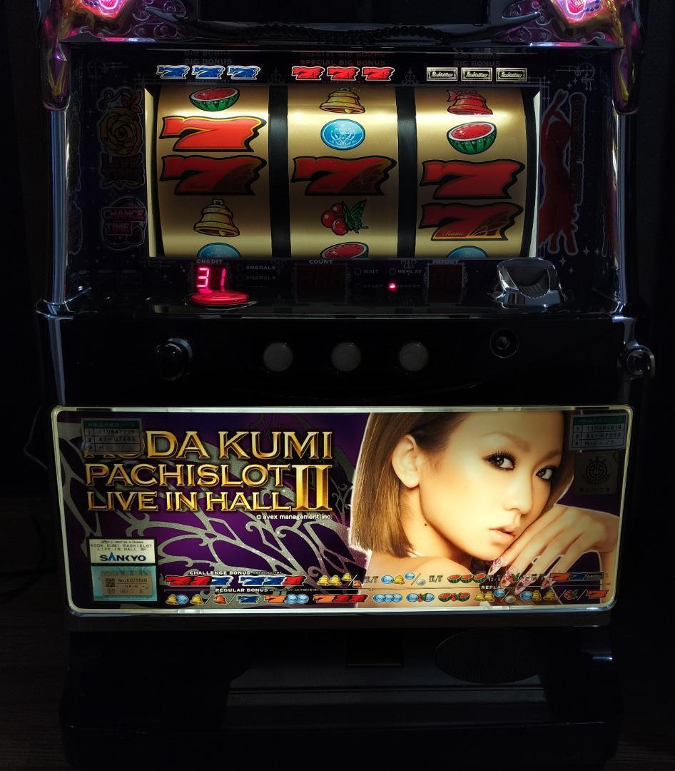【パチスロ実機】SANKYO★パチスロ 倖田來未２【不要機付】