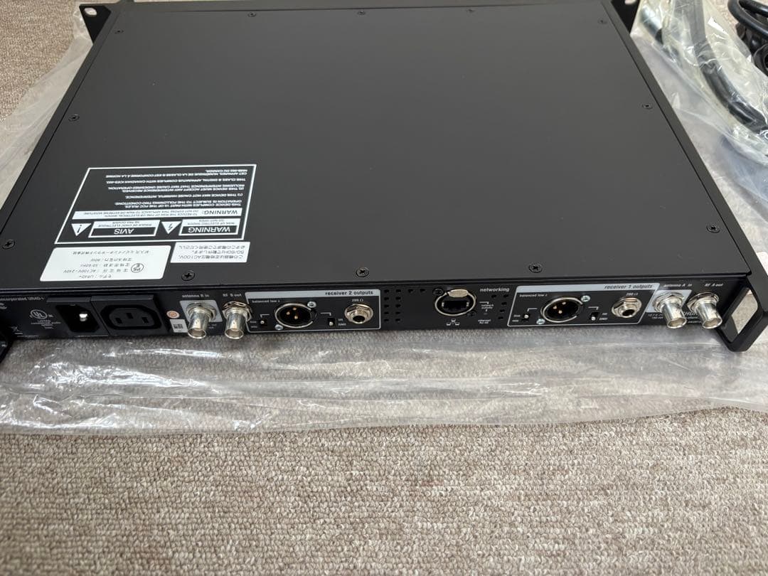 SHURE UR4D+ ワイヤレスレシーバー