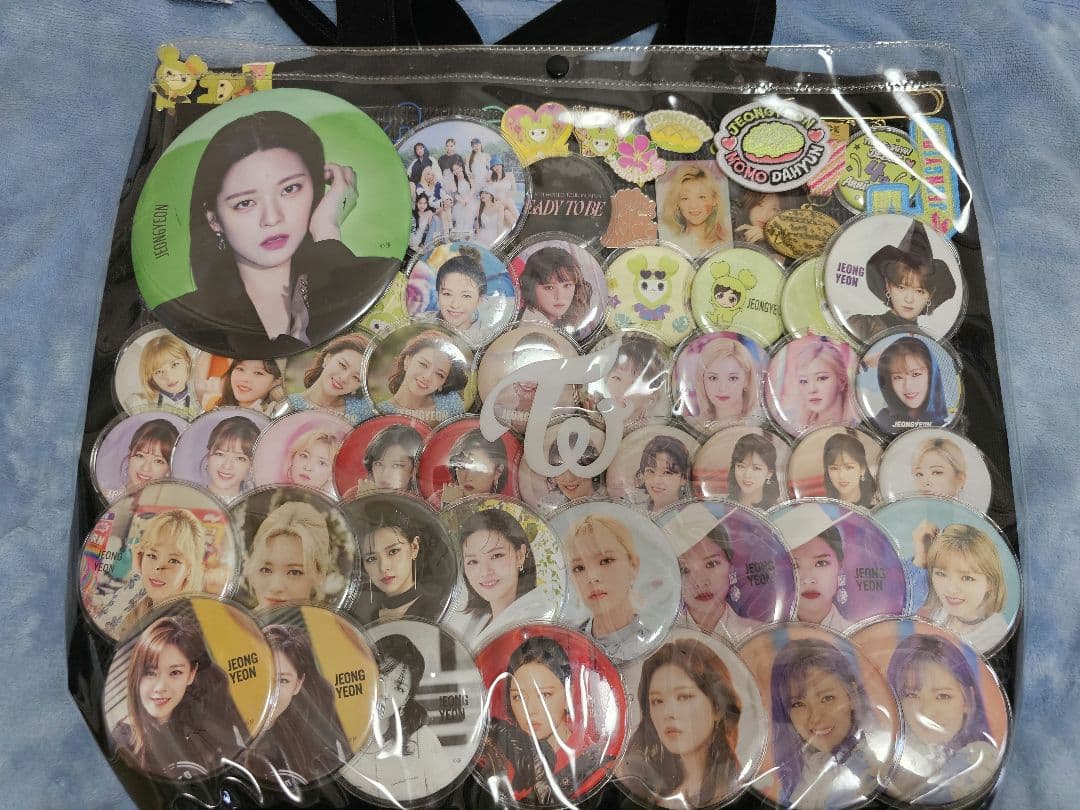 TWICE　ジョンヨン　痛バ　バッグ　缶バッチ