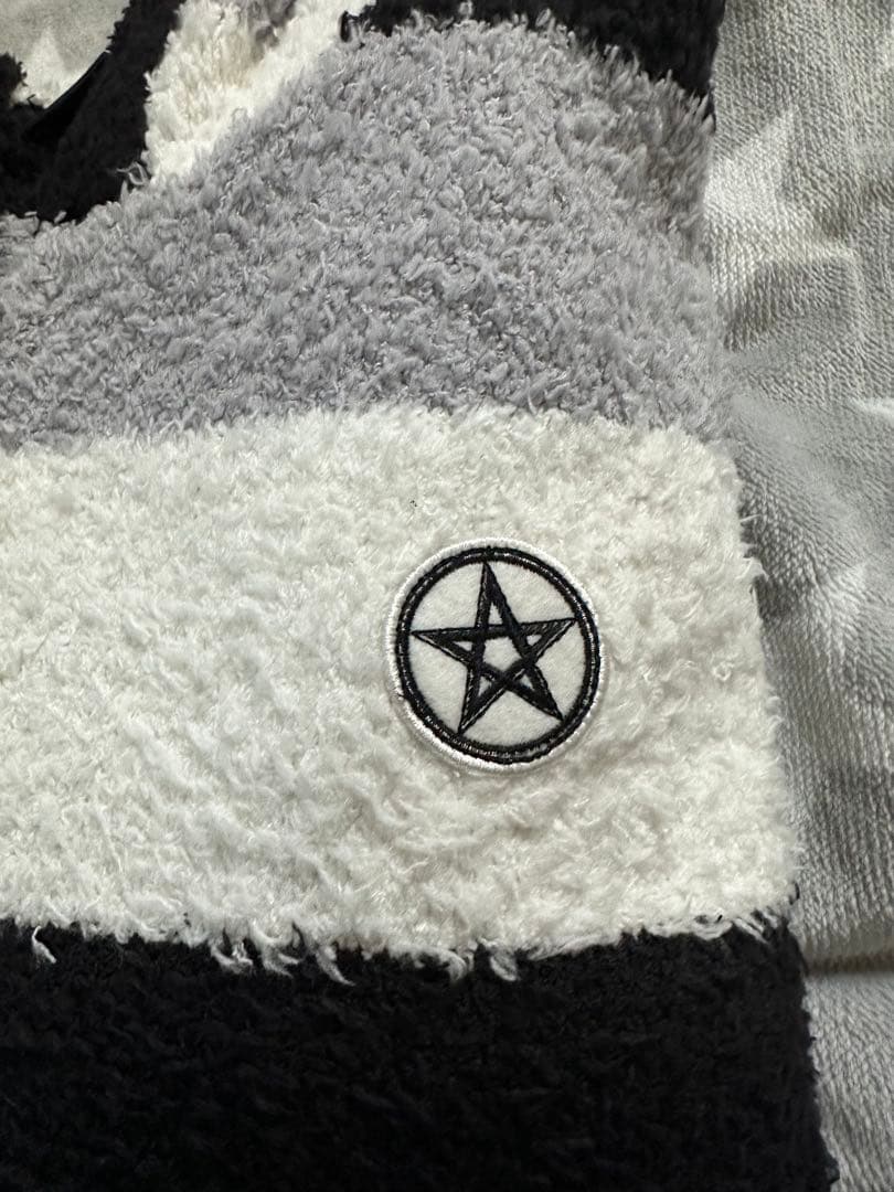 BUCK-TICK もこもこボーダーパーカー　Lサイズ　ナイショ缶　星野英彦