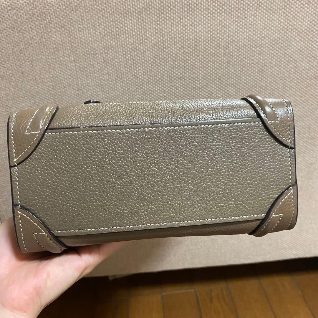 CELINE ショルダーバッグ　セリーヌ　ラゲージナノ