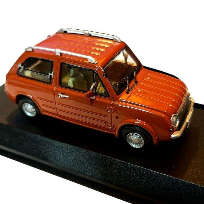 NISSAN PAO ミニカー テラコッタオレンジ　京商　 1/43　パイクカー