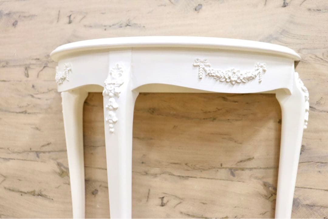 GMIK65B○コンソールテーブル 姫系 猫脚 ロココ調 アンティーク フレンチ