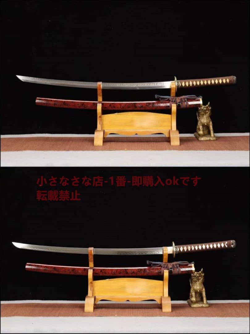 【逆刃の侍】武具　刀装具　日本刀　模造刀 居合刀 鍛造打 鋼刀 鑑賞用