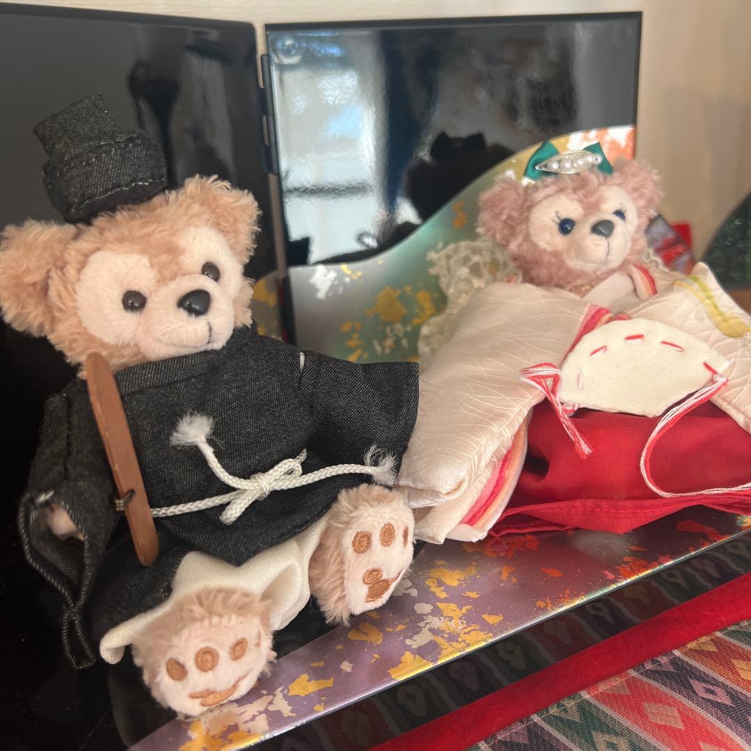 コレクションドール お雛様 親王飾り ダッフィー シェリーメイ ディズニー 限定