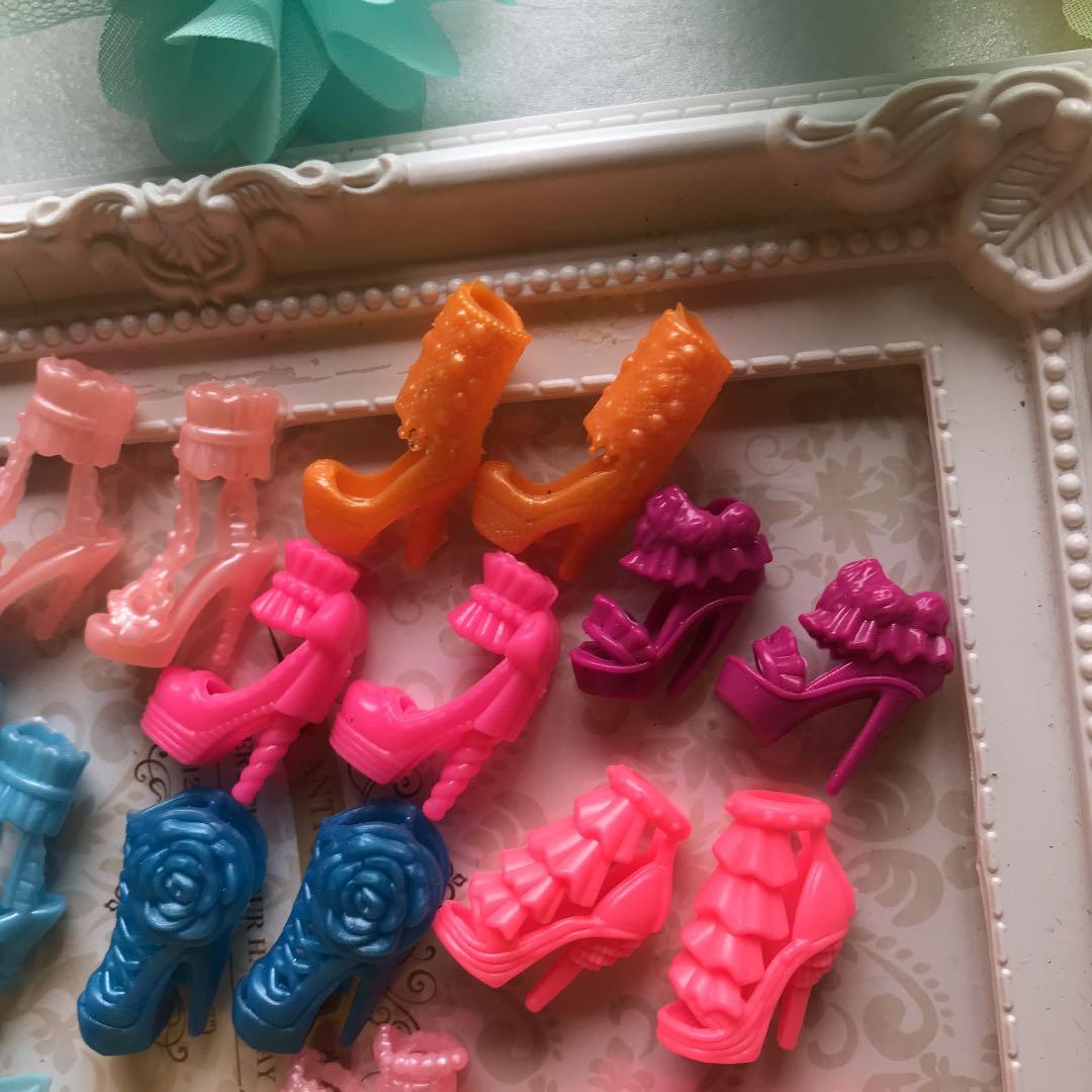 リカちゃん　ルルベちゃん　ブーツ　ミュール　シューズ