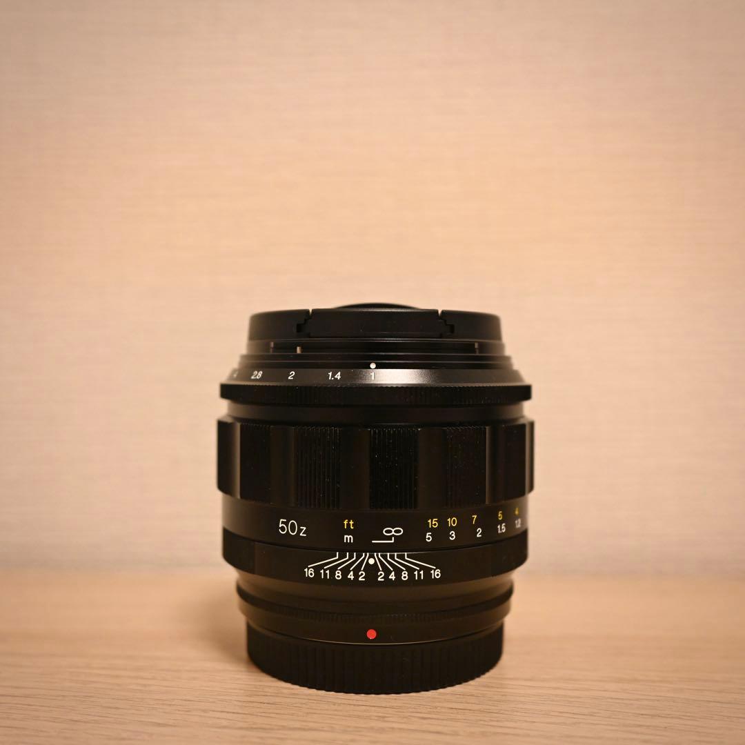 Voigtlander 50mm F1 Aspherical ニコンZ