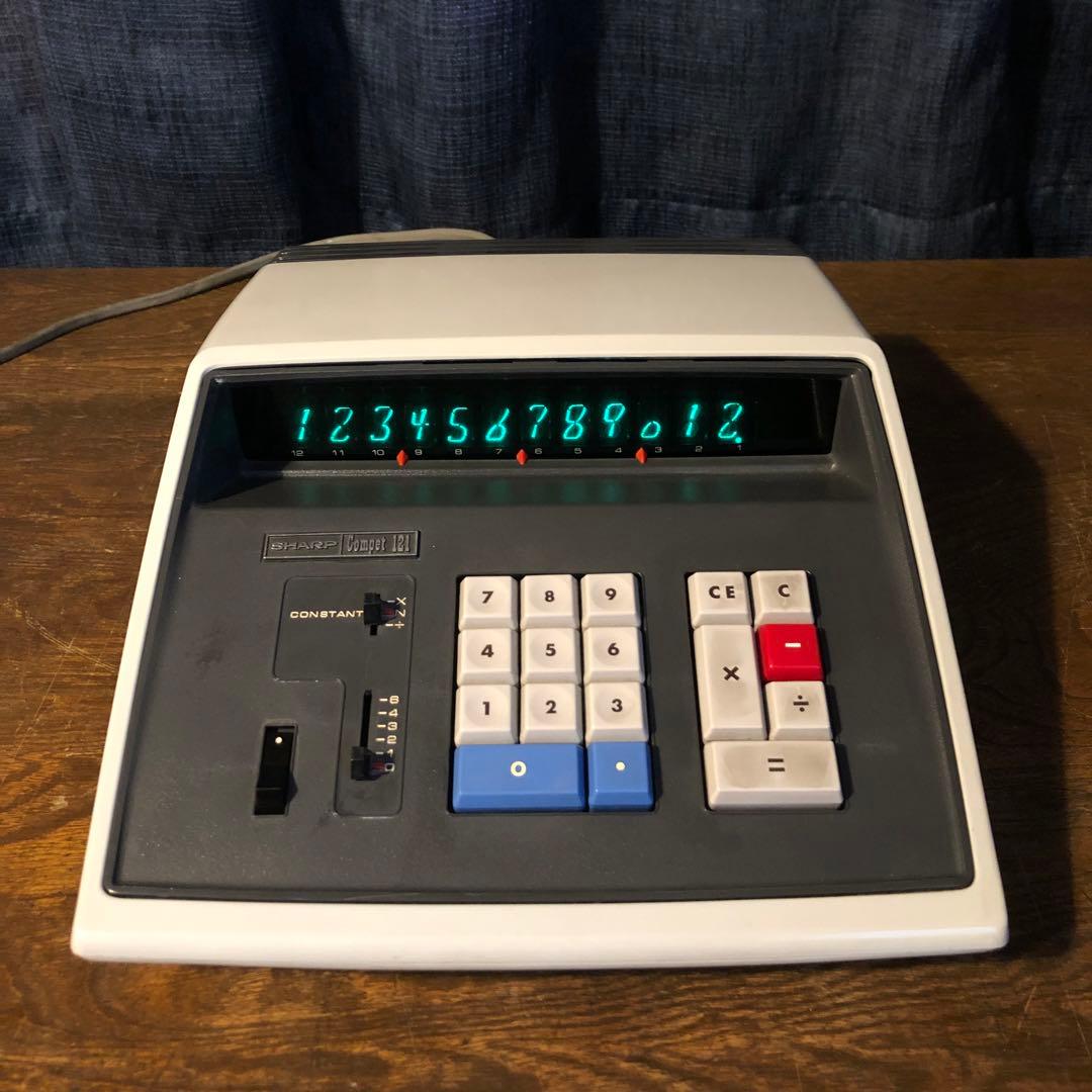 ◆ シャープ SHARP コンペット Compet 電卓 計算機 ビンテージ