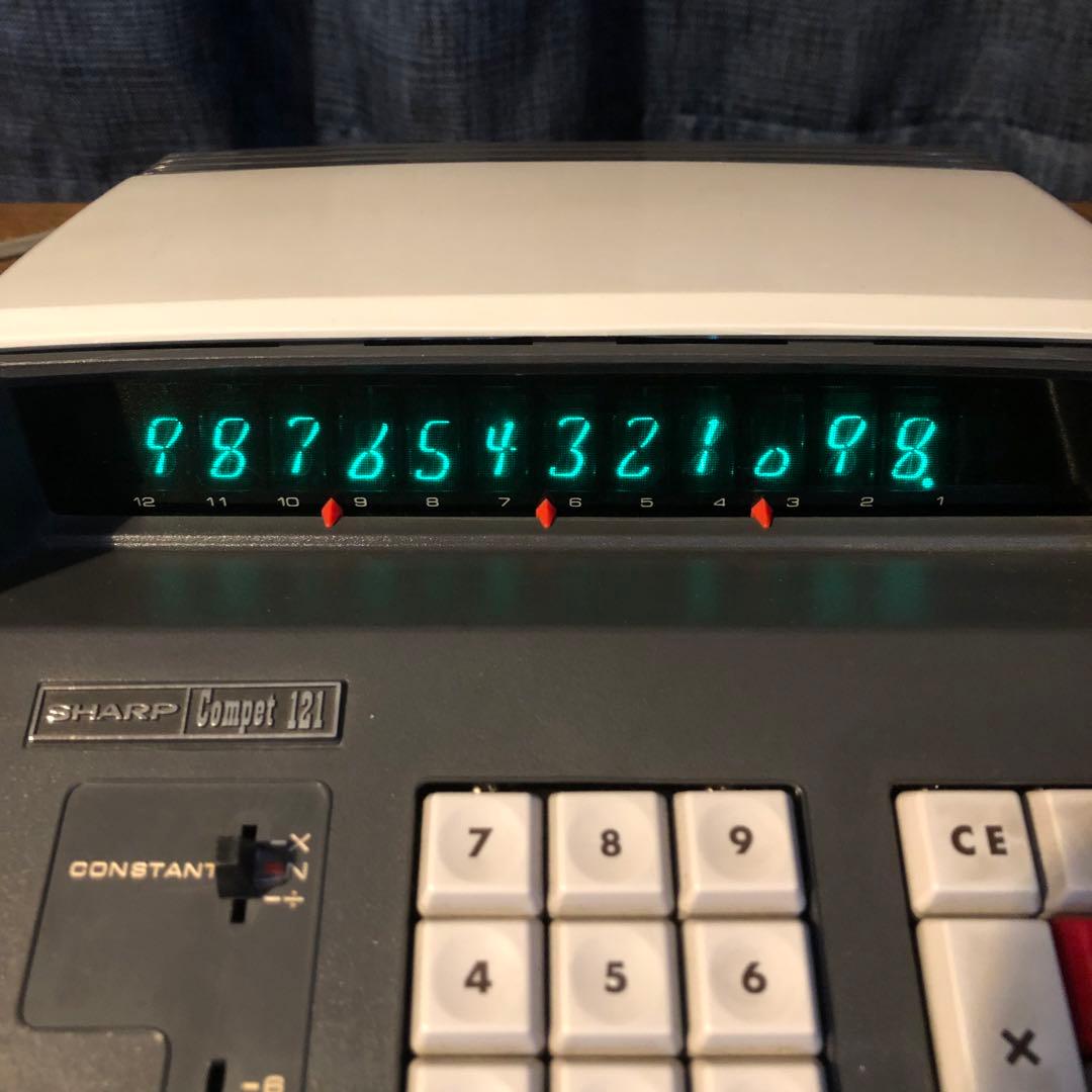 ◆ シャープ SHARP コンペット Compet 電卓 計算機 ビンテージ