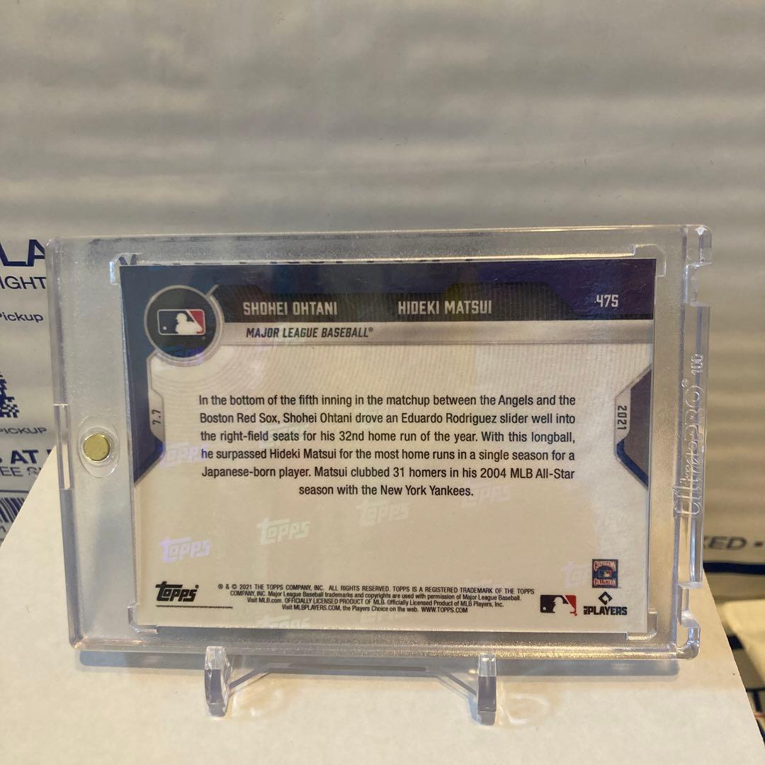 大谷翔平 松井秀喜 topp blue 49シリ エンゼルス ヤンキース