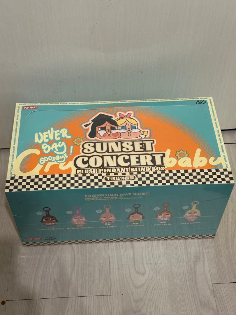 POPMART crybaby SUNSET CONCERT アソートボックス