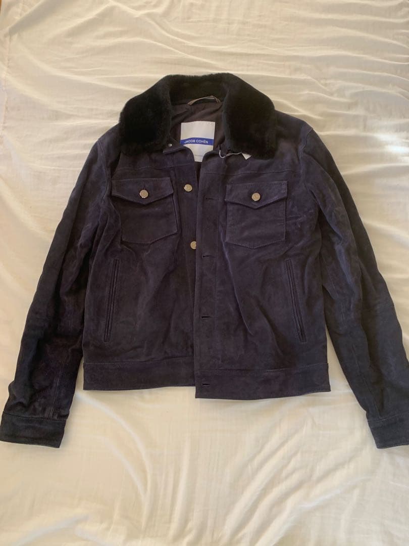 【大幅値下げ中】 JACOB COHEN ジャケット　ファー　g-1