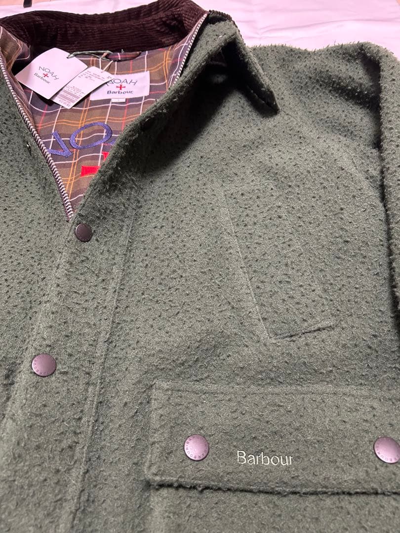 ゴ*！様 Noah x Barbour Wool Teddy Bedale Ja