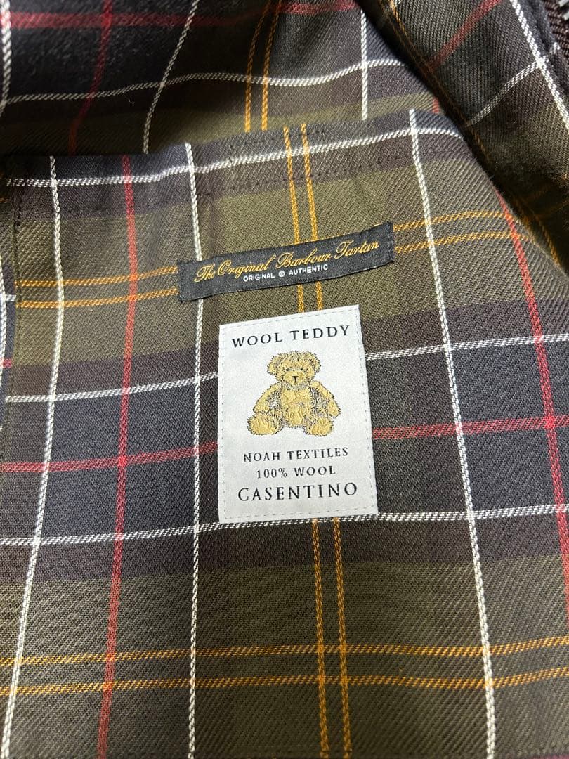 ゴ*！様 Noah x Barbour Wool Teddy Bedale Ja