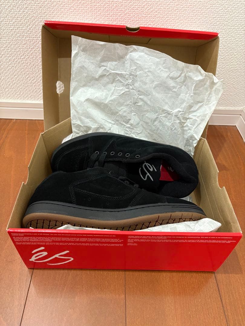 【送料無料】éS Accel OG ブラック スニーカー 10 US28cm