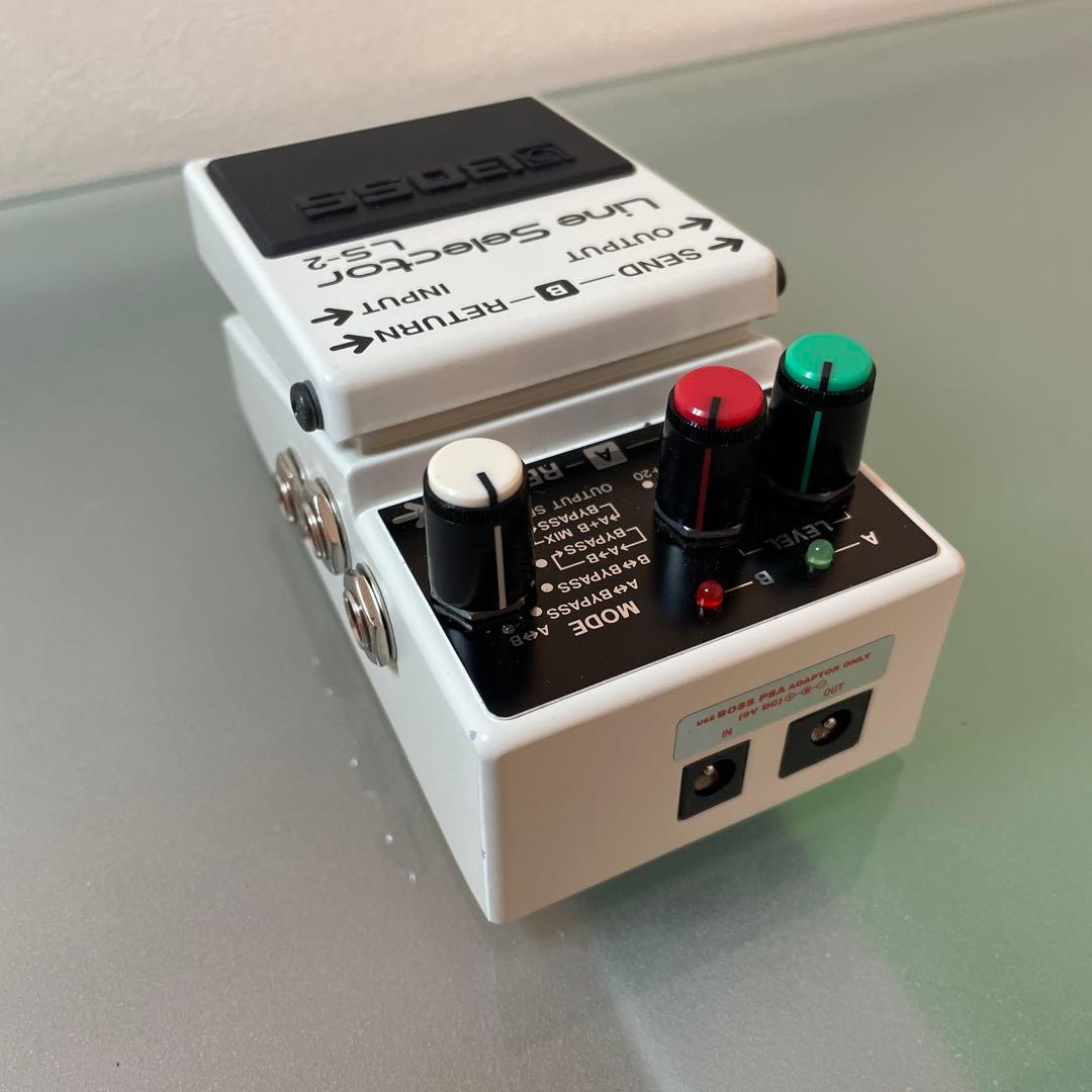 LS-2/BOSS Line Selector 使用回数極少 美品 箱と取説あり