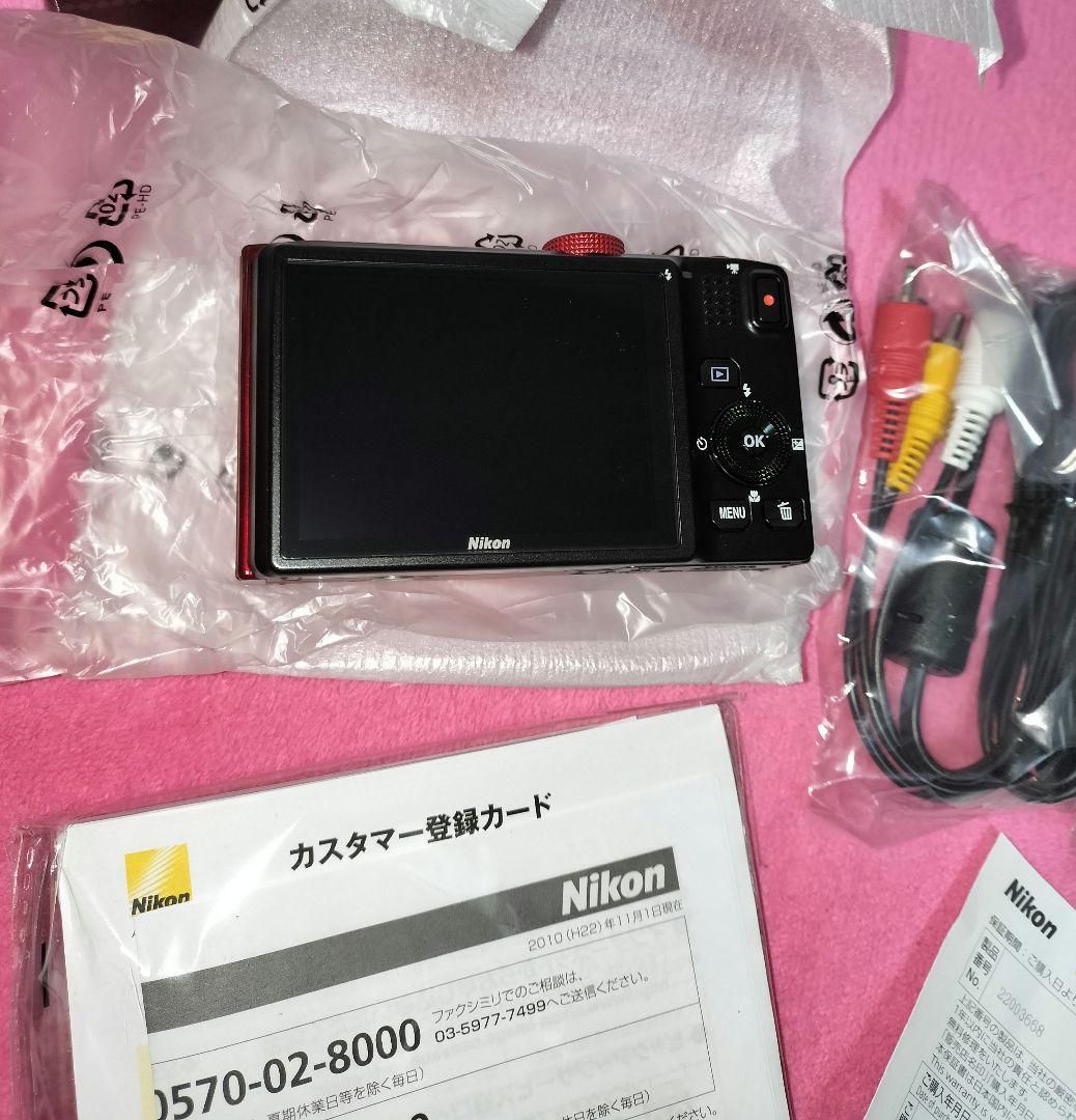 Nikon COOLPIX S8200 ブリリアンレッド　赤　デジタルカメラ