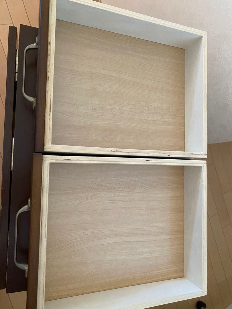 【tekkamaki816】木製ミシン台　折りたたみ式